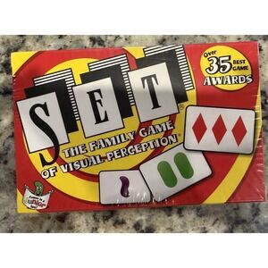 SET The Family CARD GAME of Visual Perception AGES 6+ NEW & SEALED